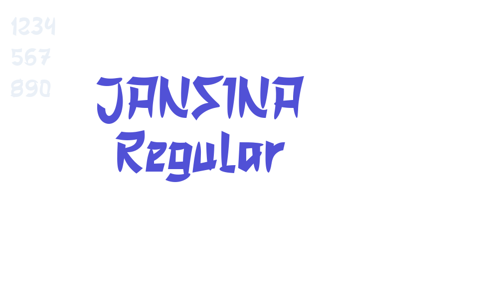 JANSINA Regular-font-download