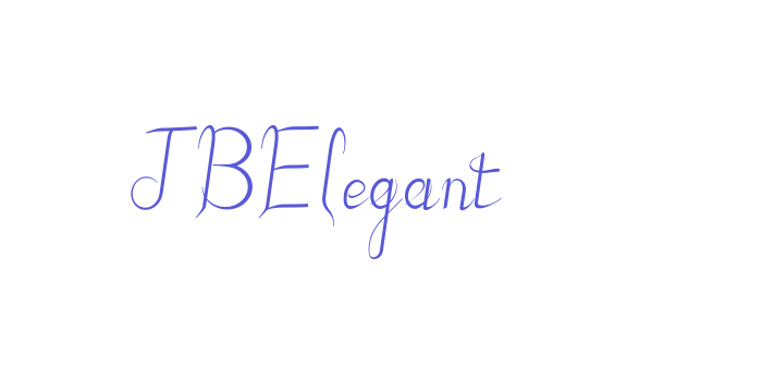 JBElegant Font Download