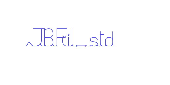 JBFil_std Font Download