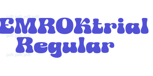 JEMROKtrial Regular-font-download
