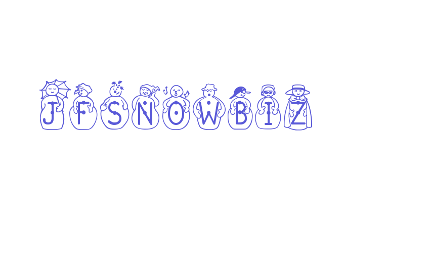 JFSnowbiz Font Download