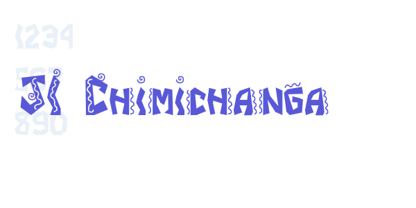 JI Chimichanga font free