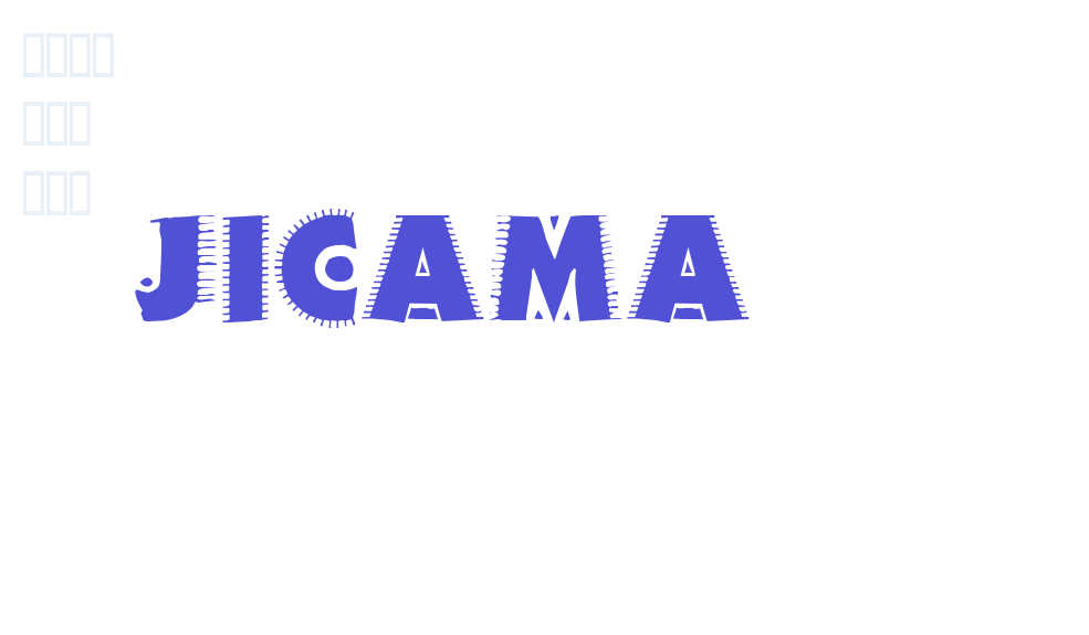 JICAMA-font-download