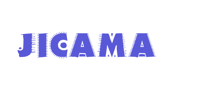 JICAMA Font