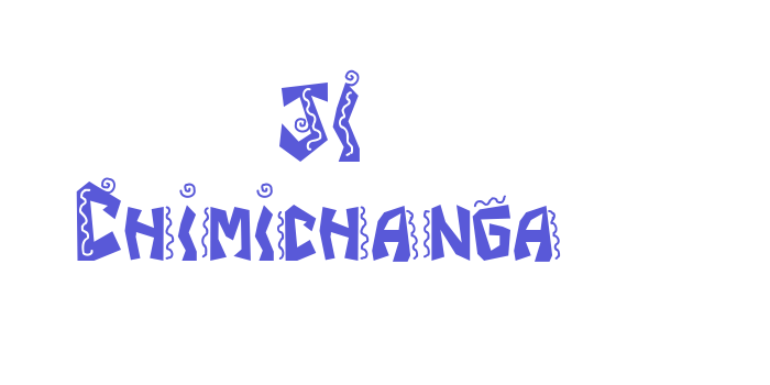 JI Chimichanga Font