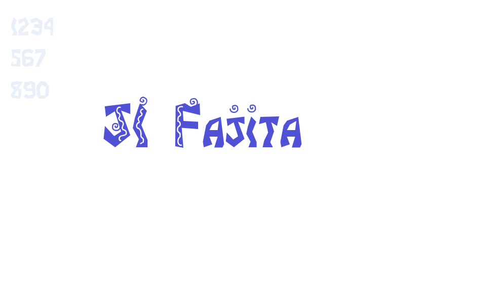 JI Fajita-font-download