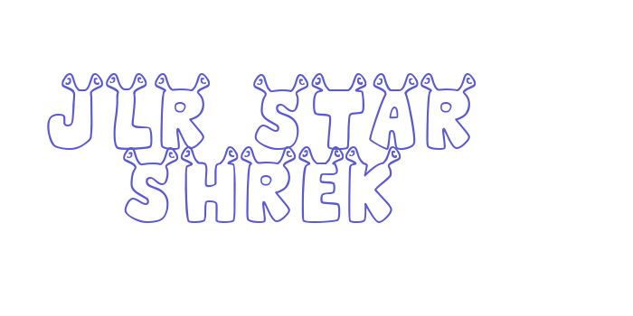 JLR Star Shrek Font Download