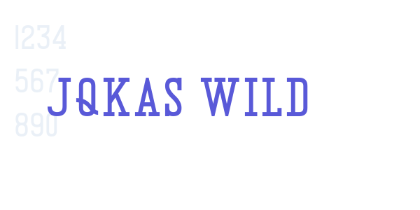 JQKAs Wild font free