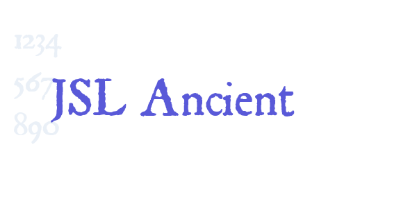 JSL Ancient font free