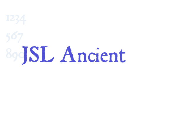 JSL Ancient Font Download