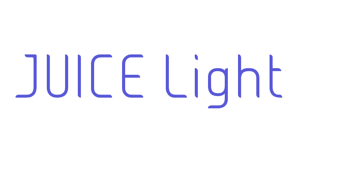 JUICE Light Font