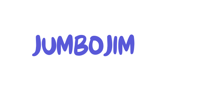 JUMBOJIM Font