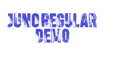 JUNO-Regular Demo-font-download