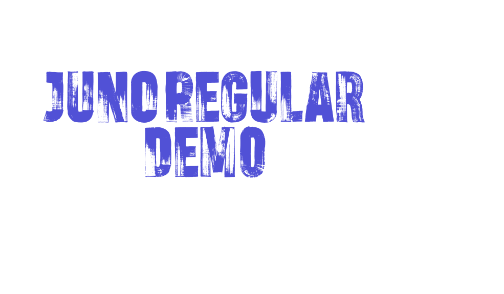 JUNO-Regular Demo-font-download