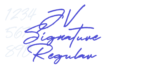 JV Signature Regular-font-download