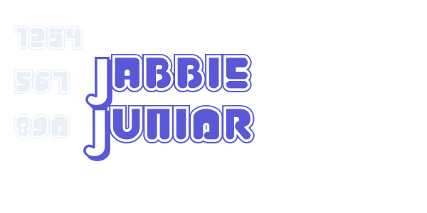 Jabbie Junior font free