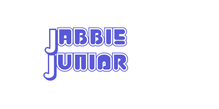 Jabbie Junior Font Download