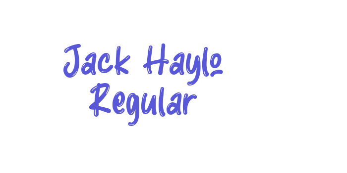 Jack Haylo Regular Font Download