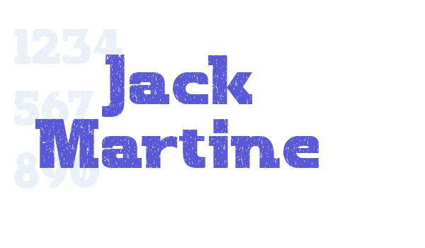 Jack Martine Font