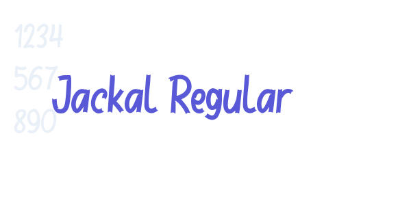 Jackal Regular font free