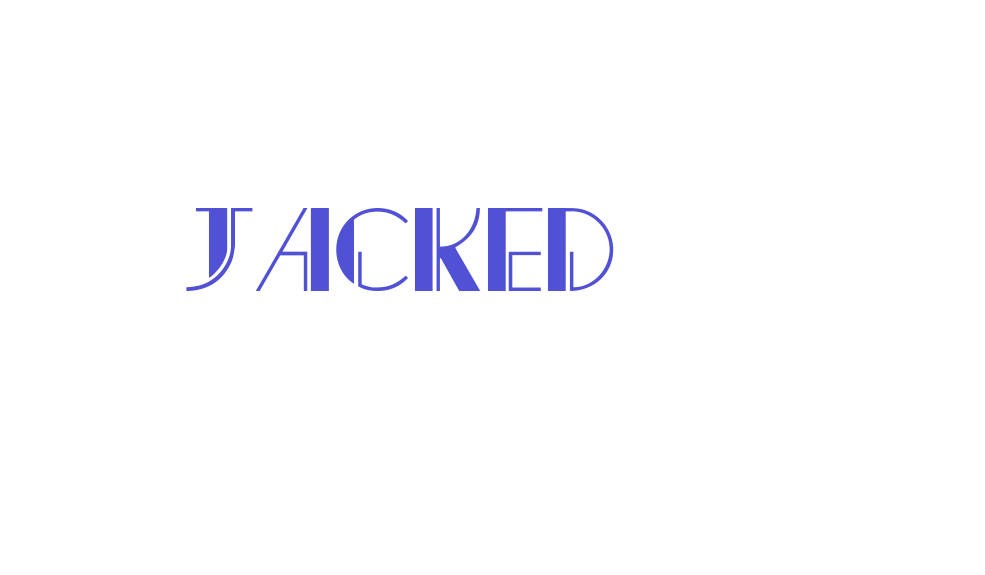 Jacked-font-download