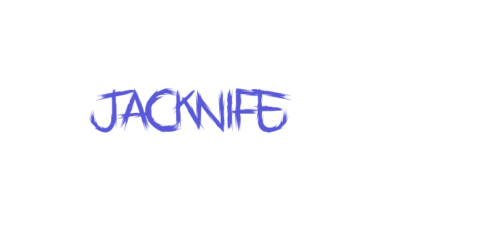 Jacknife Font Download