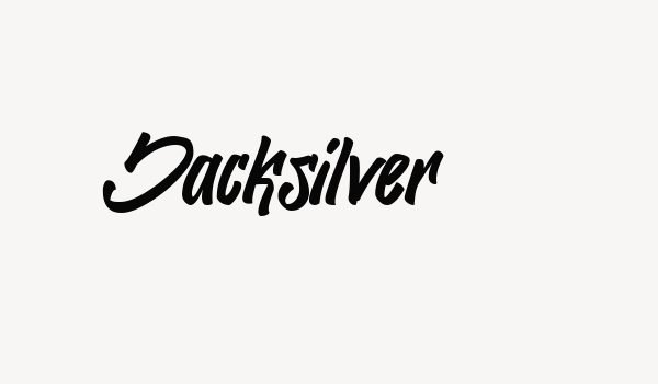 Jacksilver Font