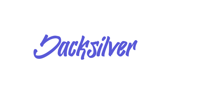 Jacksilver Font Download