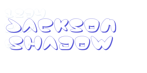 Jackson Shadow font free