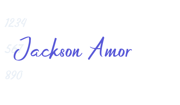 Jackson Amor Font