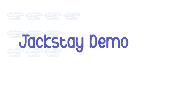 Jackstay Demo font