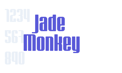 Jade Monkey Font Download