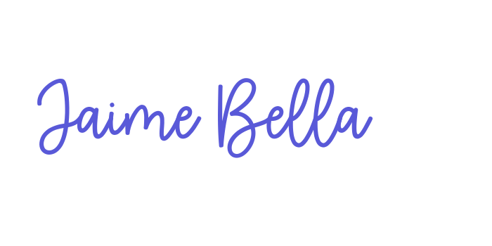 Jaime Bella Font Download