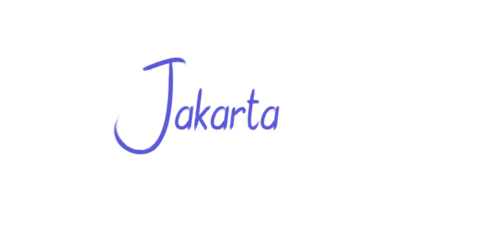 Jakarta Font Download