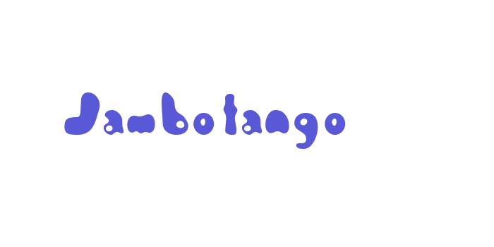 Jambotango Font Download