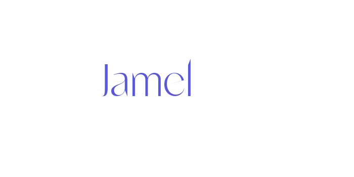 Jamel Font Download