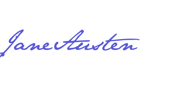 JaneAusten Font Download