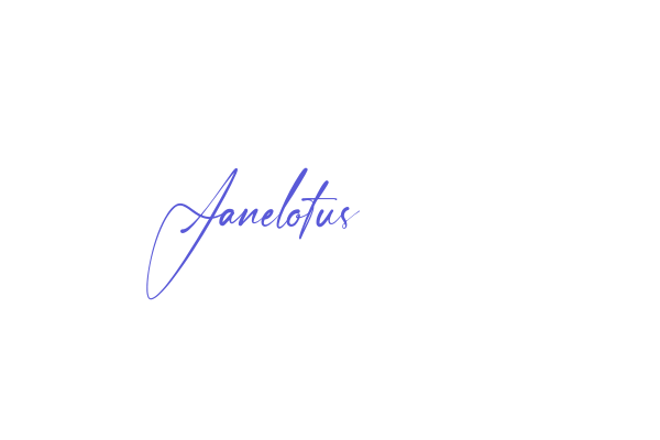 Janelotus Font