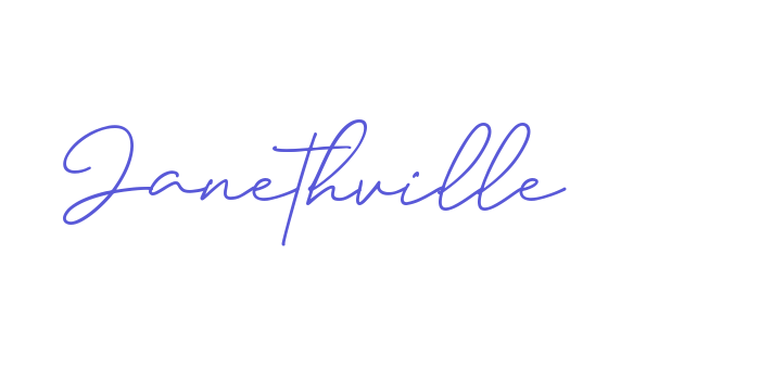 Download Janethville Font