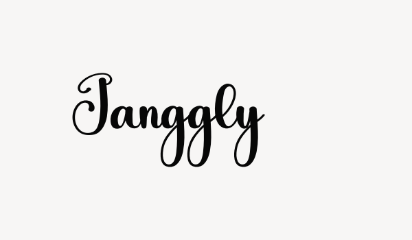 Janggly Font