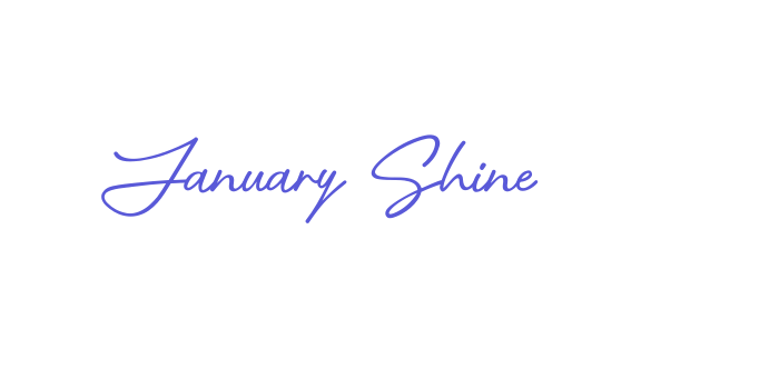 January Shine Font Download