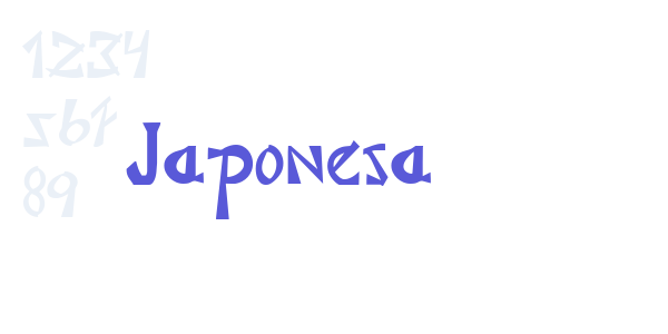 Japonesa font free