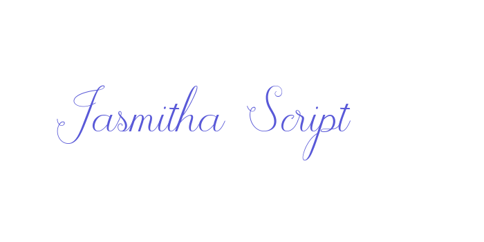 Jasmitha Script Font Download