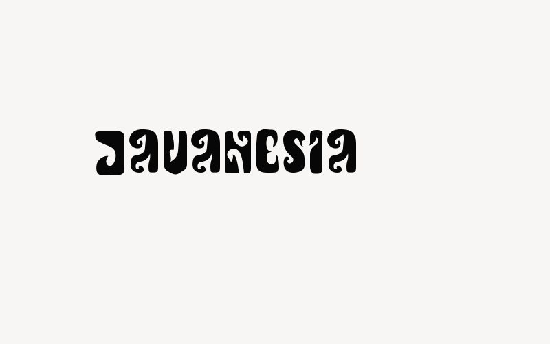 Javanesia Font