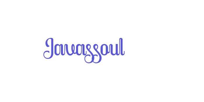 Javassoul Font Download