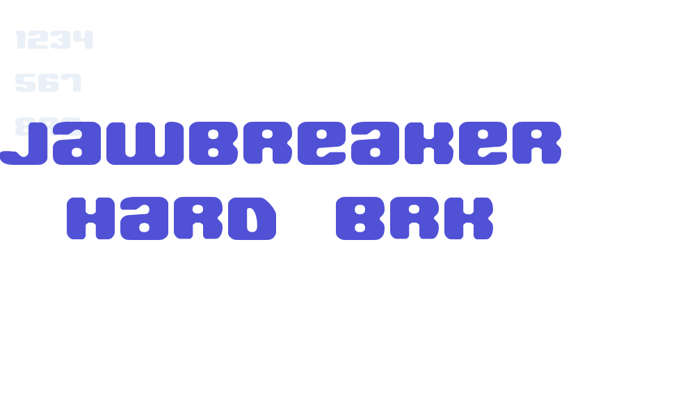 Jawbreaker Hard BRK-font-download