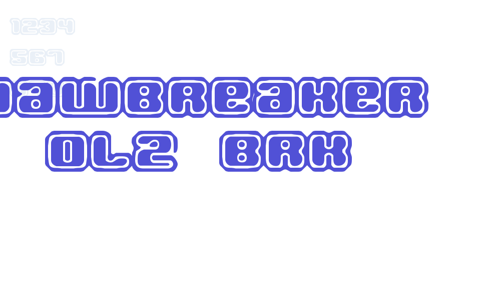 Jawbreaker OL2 BRK-font-download