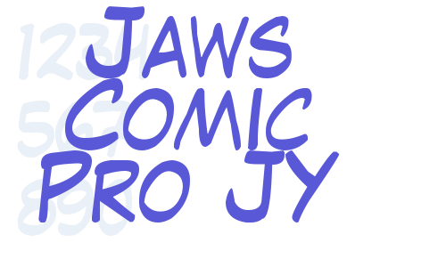 Jaws Comic Pro JY Font Download