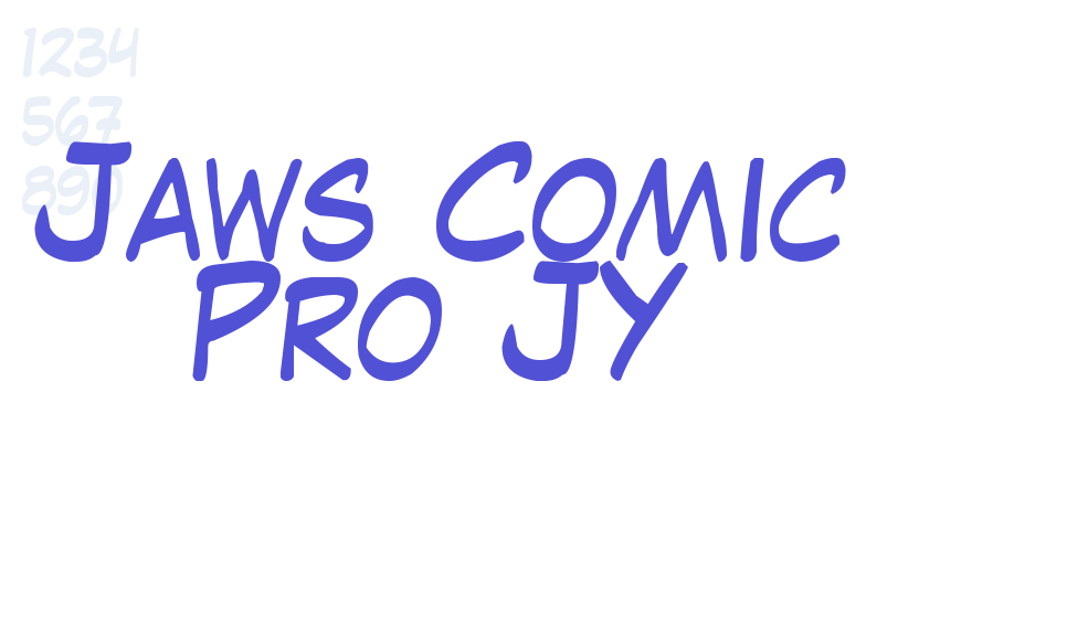 Jaws Comic Pro JY-font-download