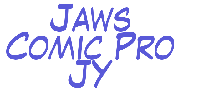 Jaws Comic Pro JY Font